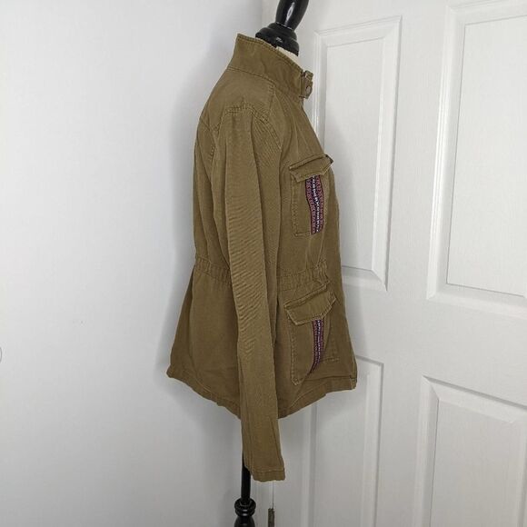 Utility Jacket Embroidered Pockets L - Picture 3 of 7